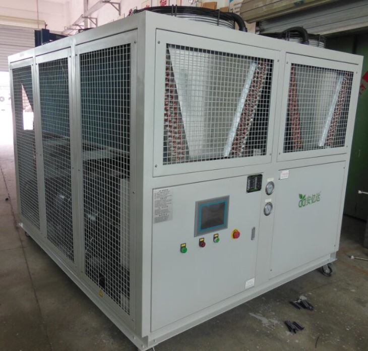 50 HP air cooled screw chiller
