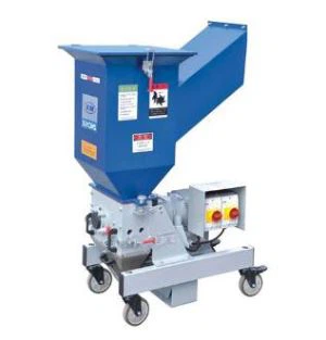 Crusher plastik Granulator kecepatan rendah