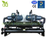 100ton Industrial Water Cooled Recirculating Screw Water Chiller AC