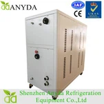 10 Ton 12 Hp Water Cooled Water Tank Chiller Industrial Dengan Menara Pendingin
