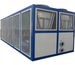 120 Ton 150 HP 450 Kw Box Tipe Air Cooled Screw Water Chiller